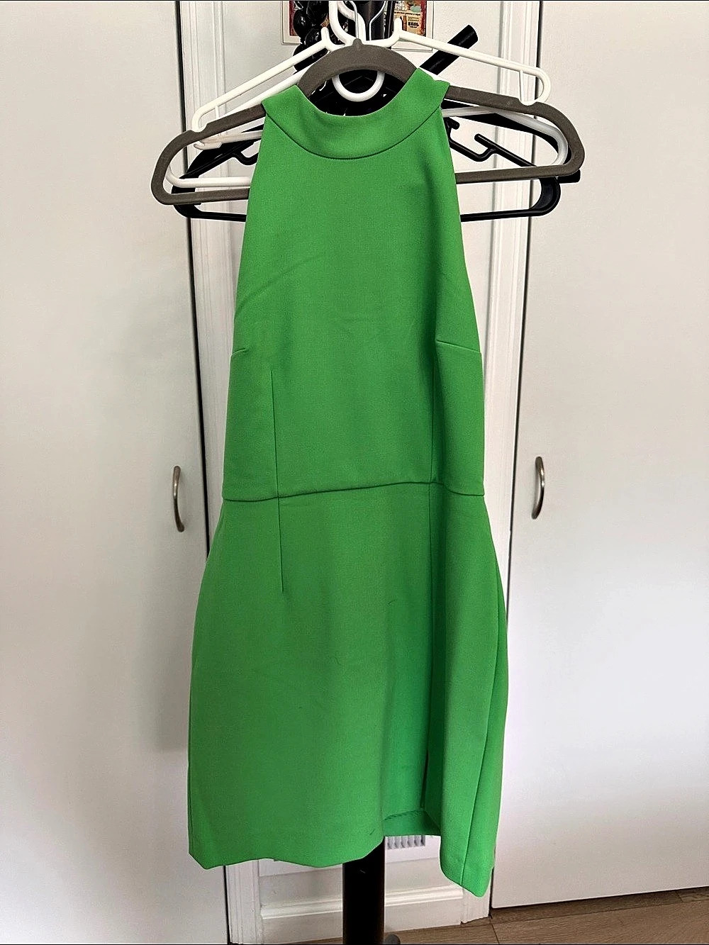 Green Sleeveless Midi Dress Like New